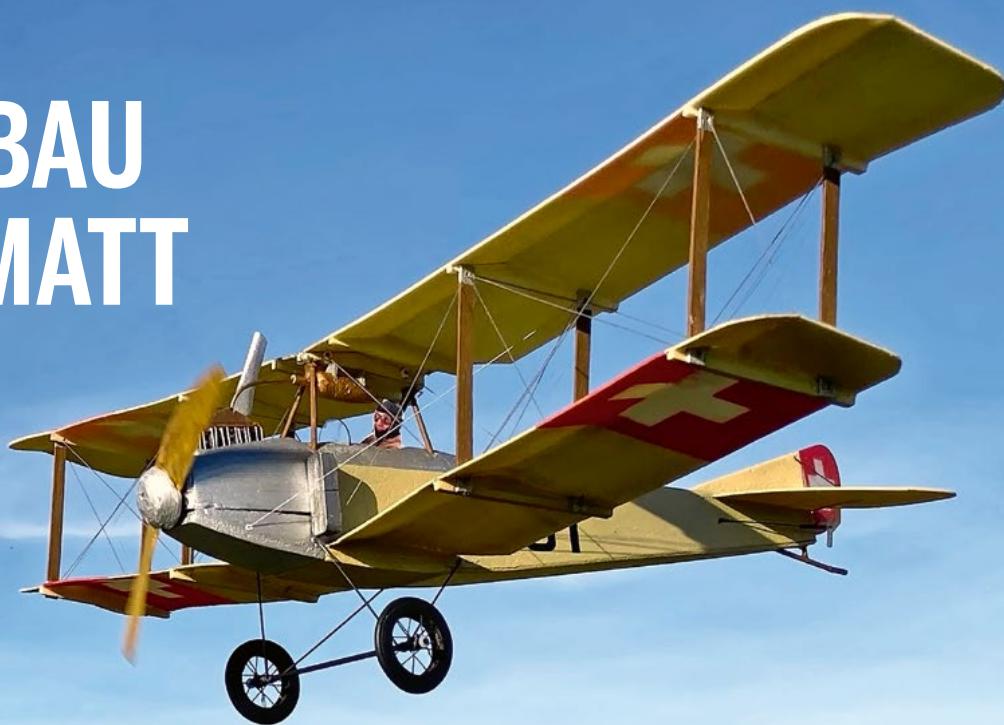 Flug über der Wintermatt.