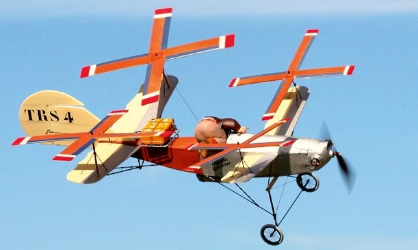 Der «Tragische Schrauber» in der Luft oder am Boden.