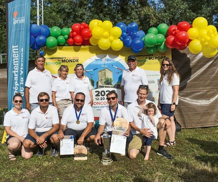 Glanzvolle Schweizer Freiflugsportler