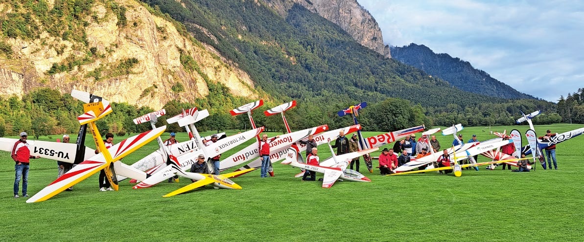 Die Schweizer Meisterschaft RC-Segelakro im Wetterglück