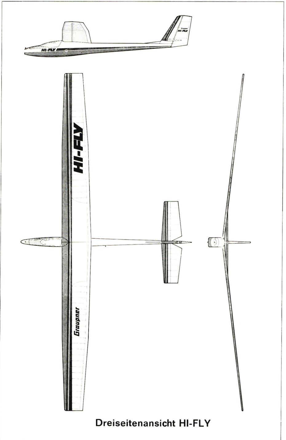 Dreiseitenansicht HI-FLY