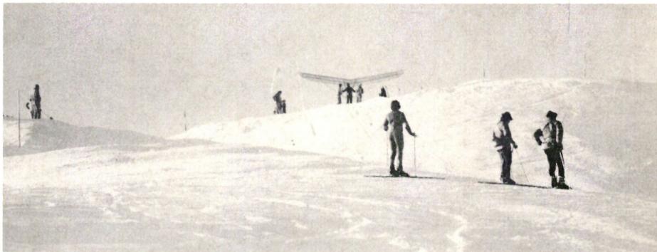 Wie beim Skifahren versucht sich der Anfänger zuerst an kleineren Hängen.