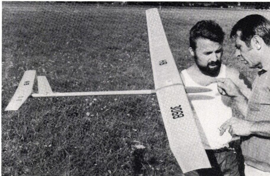 Schweizer Meisterschaft Freiflug 1974, Kategorie F1A