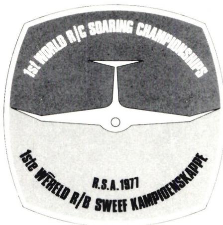 Weltmeisterschaft 1977 im Thermik Segelflug F3B Serie A