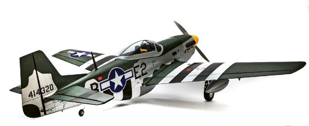 HANGAR 9 P-51D Mustang 20 cc ARF, 1765 mm