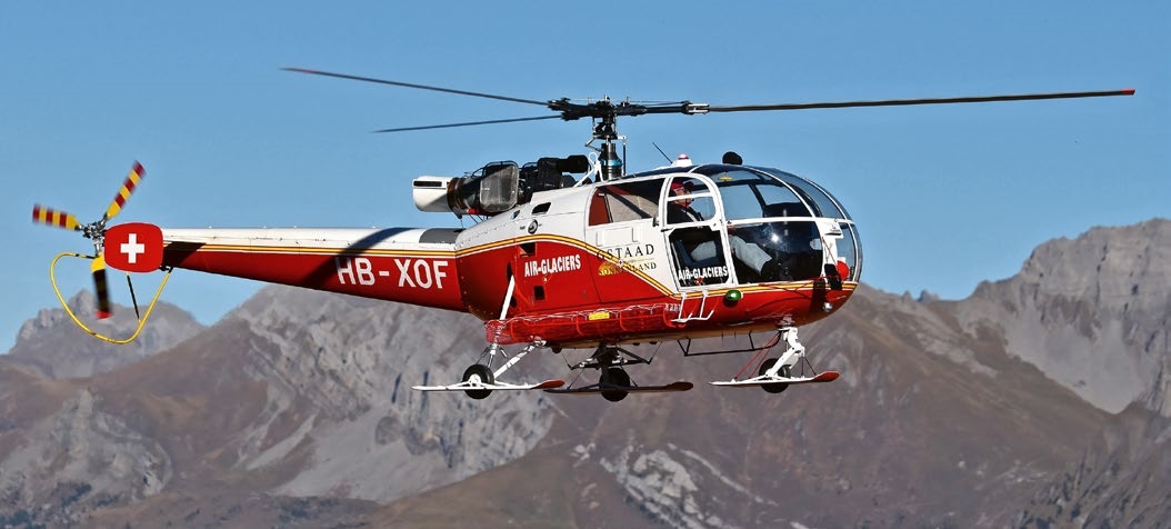 Alouette III HB-XOF Air Glaciers