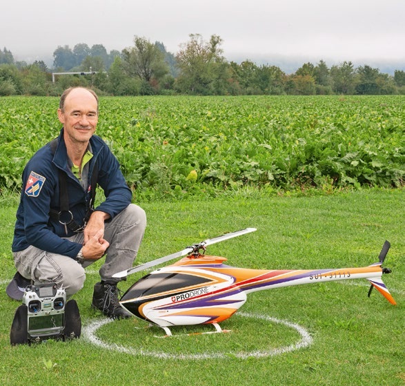Rolf Mäder, Präsident Fako F3-Helikopter