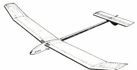 Ein Freiflug-Segelmodell (A1) für den Anfänger