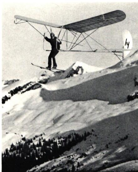 Skihänggleiterfliegen