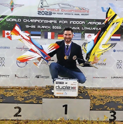 Gernot Bruckmann, Titelverteidiger FAI F3P-A